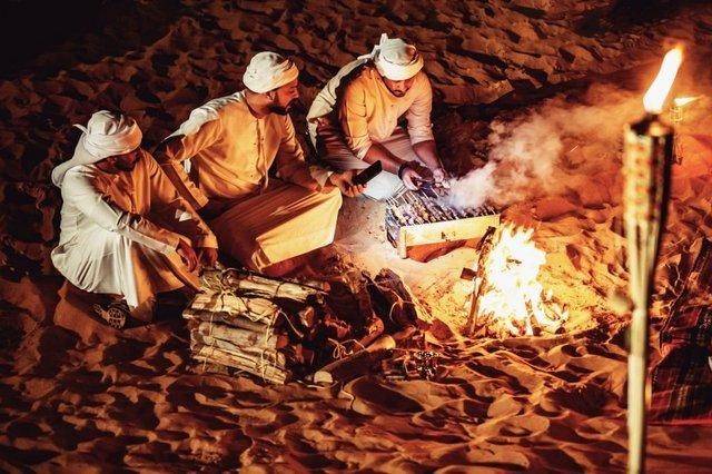 Bedouin camp